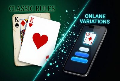 Blackjack: classic rules vs. popular online variations (Atlantic City, Vegas Strip, Spanish 21)