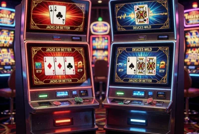 Video poker: Jacks or Better vs Deuces Wild — RTP and optimal strategy
